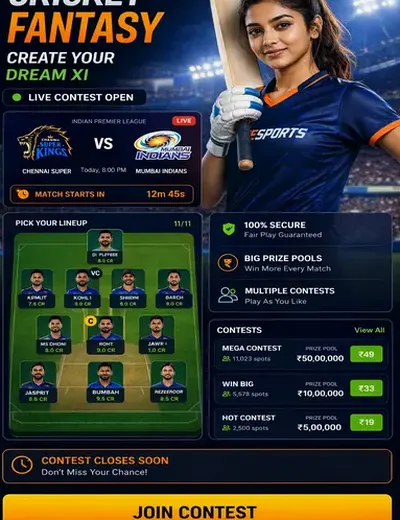Ascendcome (come com) fantasy cricket & matchday visual 3